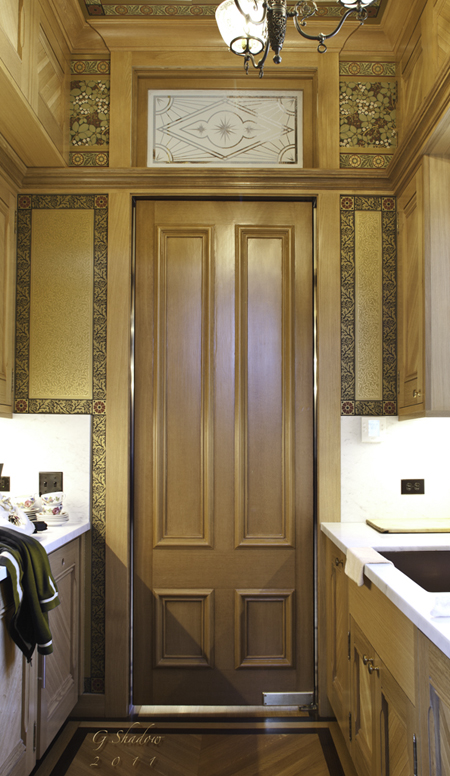 Natural Oak Pantry Door